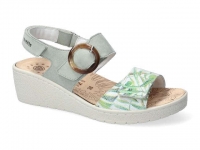 chaussure mobils velcro phelicia vert anis